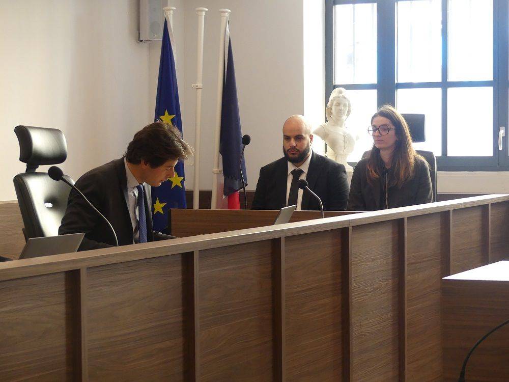 Procès fictif au Tribunal administratif de Marseille avec les étudiants du Master II 