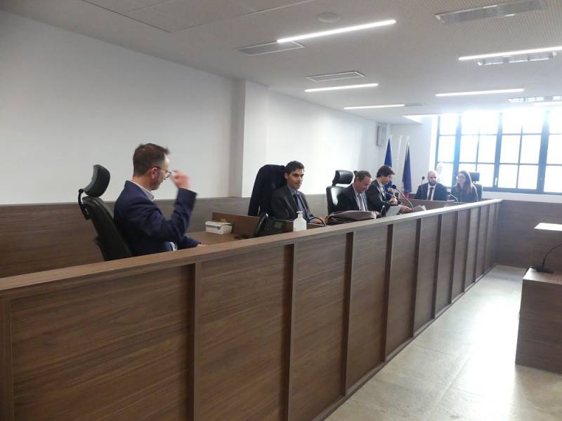 Procès fictif au Tribunal administratif de Marseille avec les étudiants du Master II 